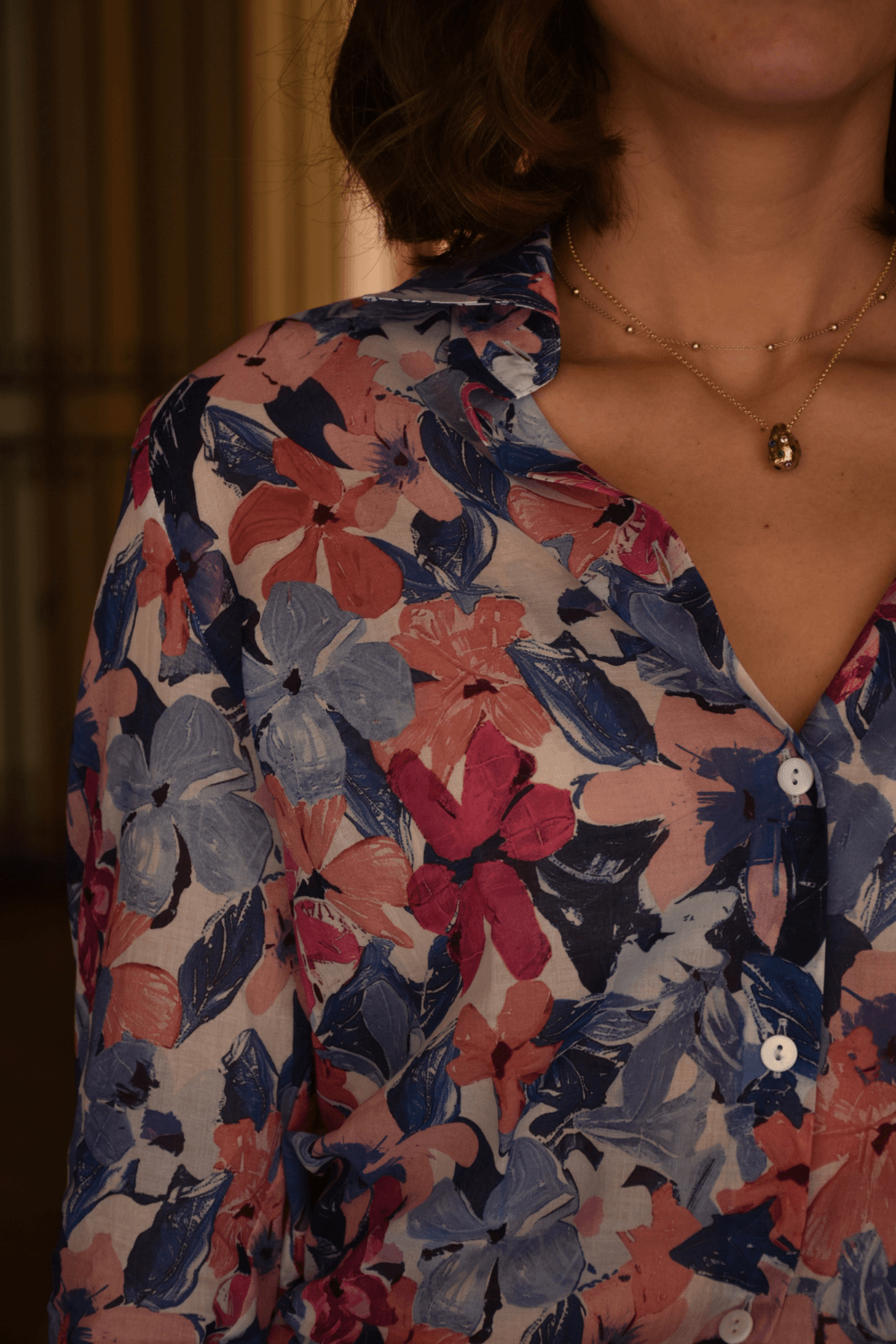 Camicia Mussola Cannello