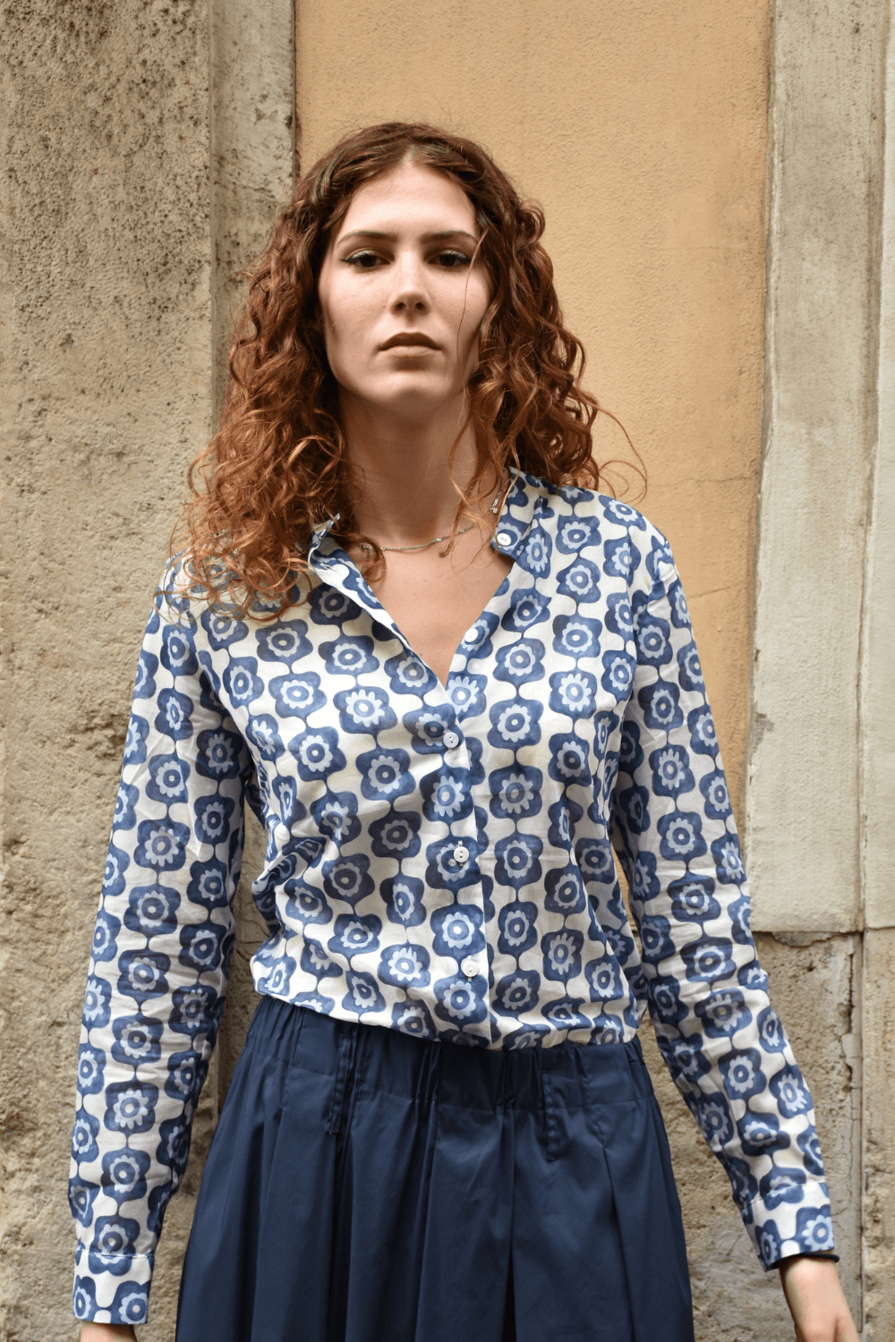 Camicia Coreana Mussola