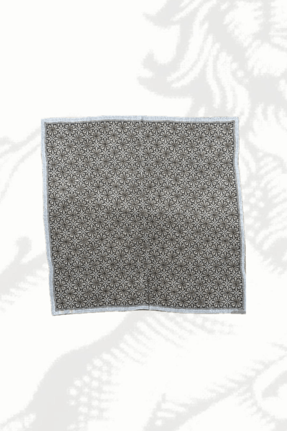 Bandana Seta Maiolica Grigio