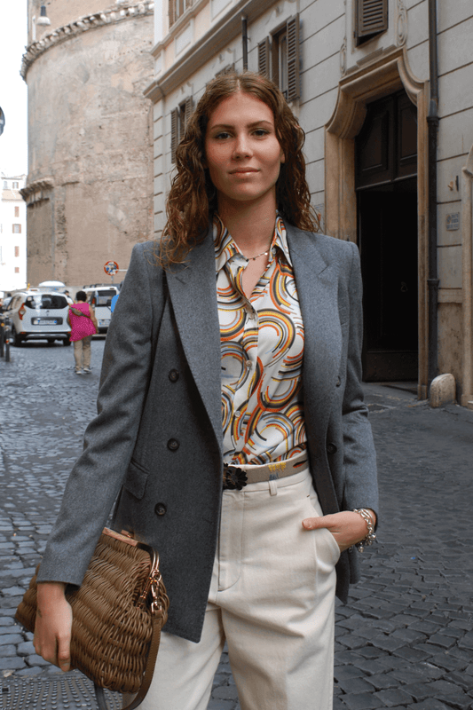 Giacca Doppio Petto Cachemire