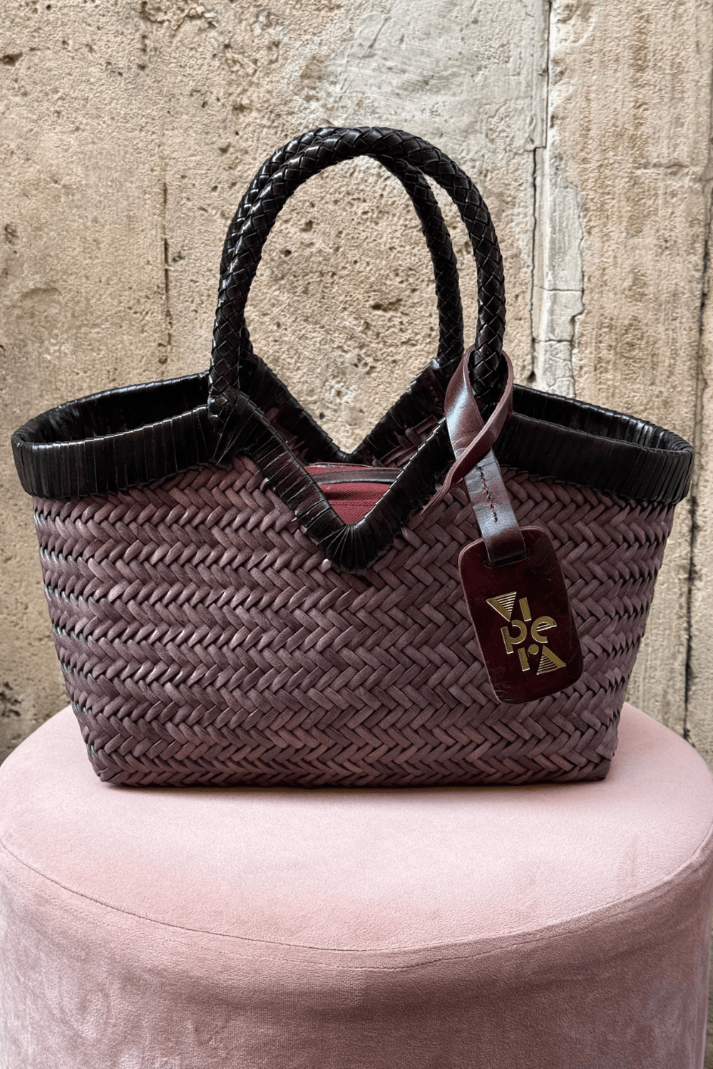 Borsa Monet Frame Ardesia/Choco