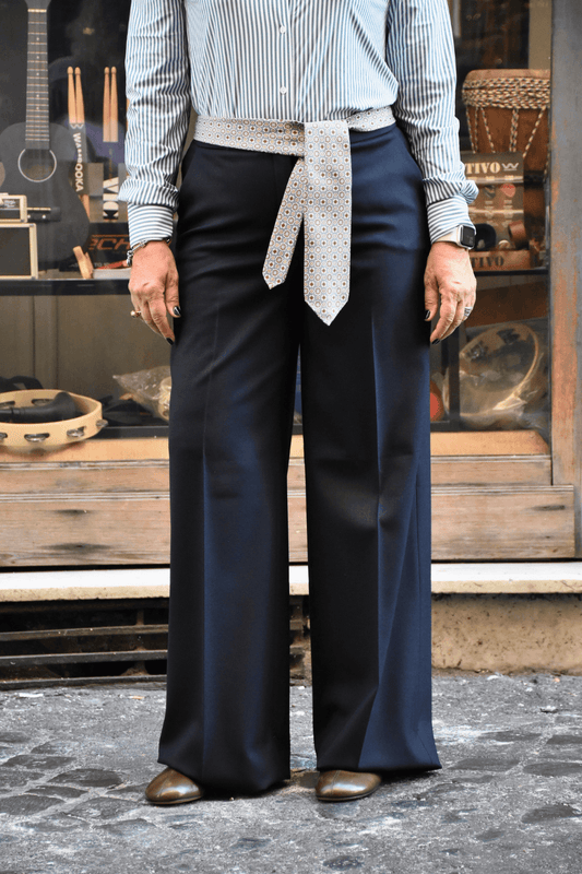 Pantaloni Via Panama Lana