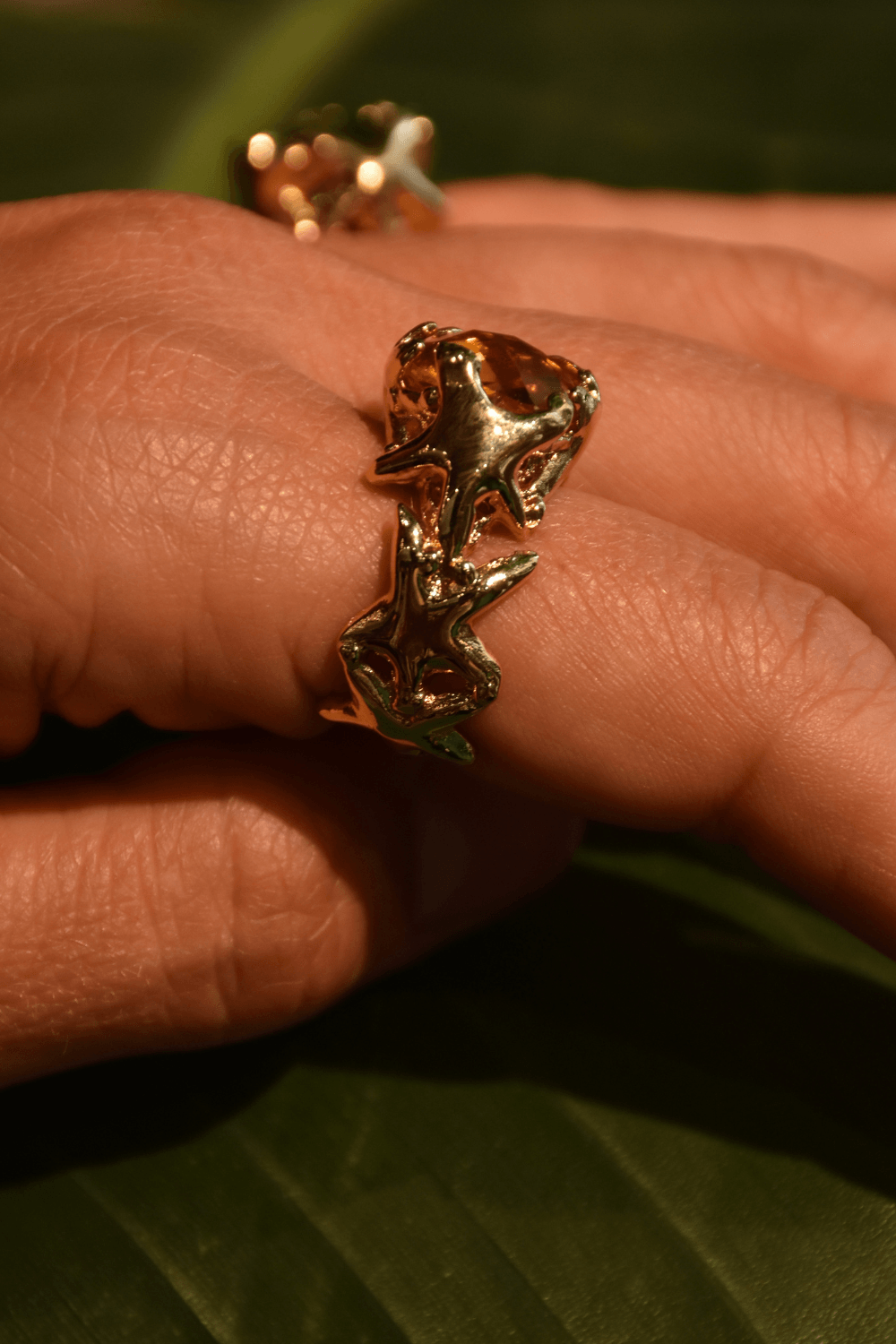 Anello Stars Verde