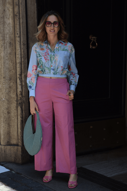 Pantaloni Palazzo Via Milano