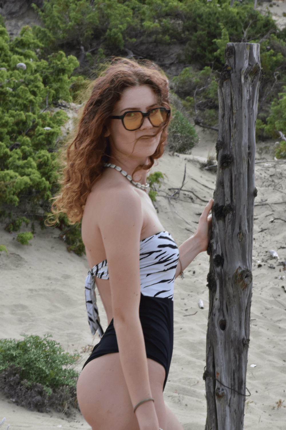 Costume Intero Zebra