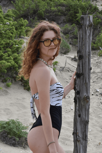 Costume Intero Zebra