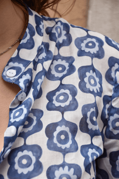 Camicia Coreana Mussola