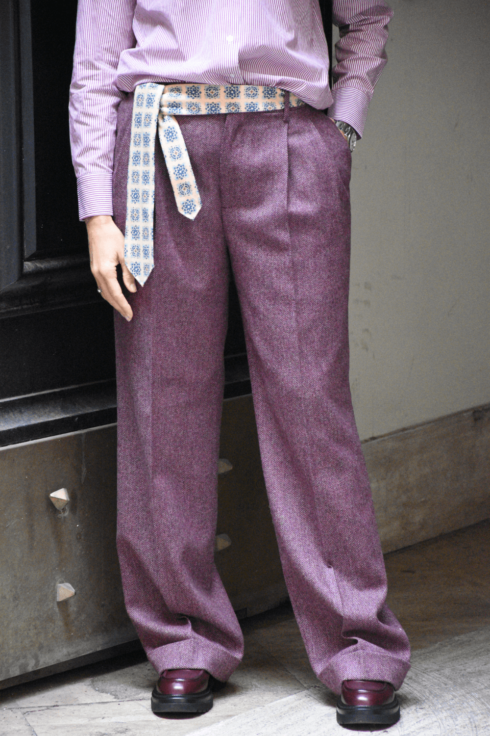 Pantaloni Simona Spigato Rosa