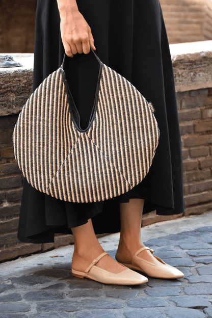 Borsa Noa Rafia Rigata