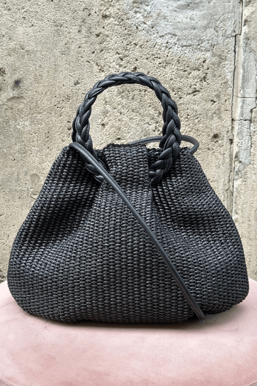 Borsa Rafia Nero