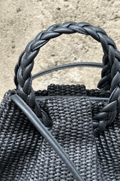 Borsa Rafia Nero