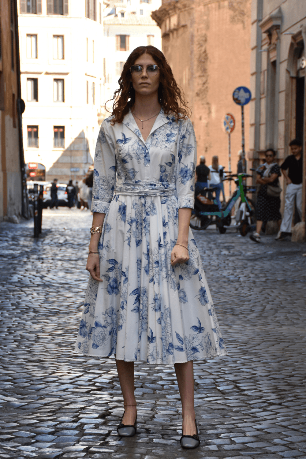 Chemisier Spritz Rose Blu