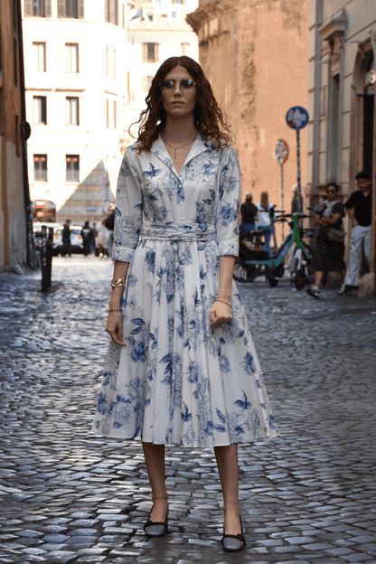Chemisier Spritz Rose Blu