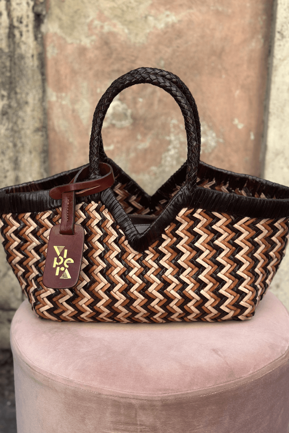 Borsa Monet ZigZag Choco