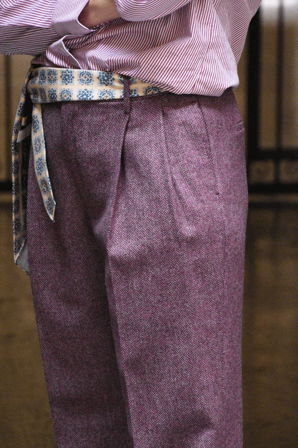 Pantaloni Simona Spigato Rosa