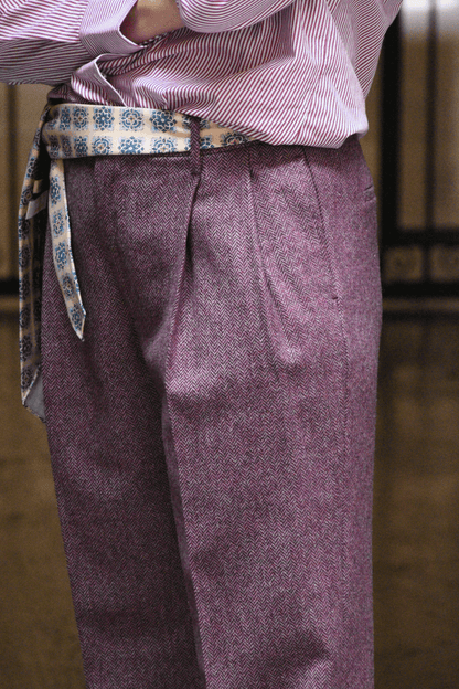 Pantaloni Simona Spigato Rosa