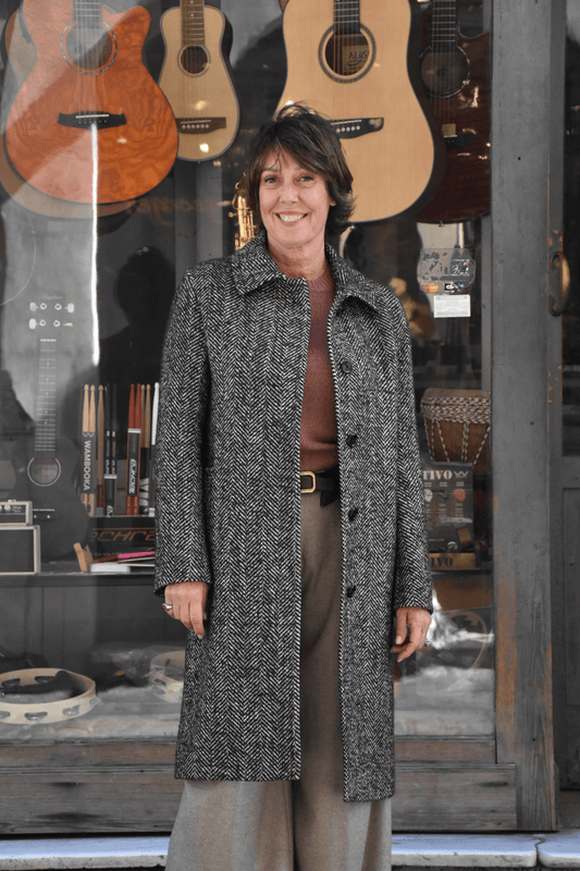 Cappotto Jane Spigato