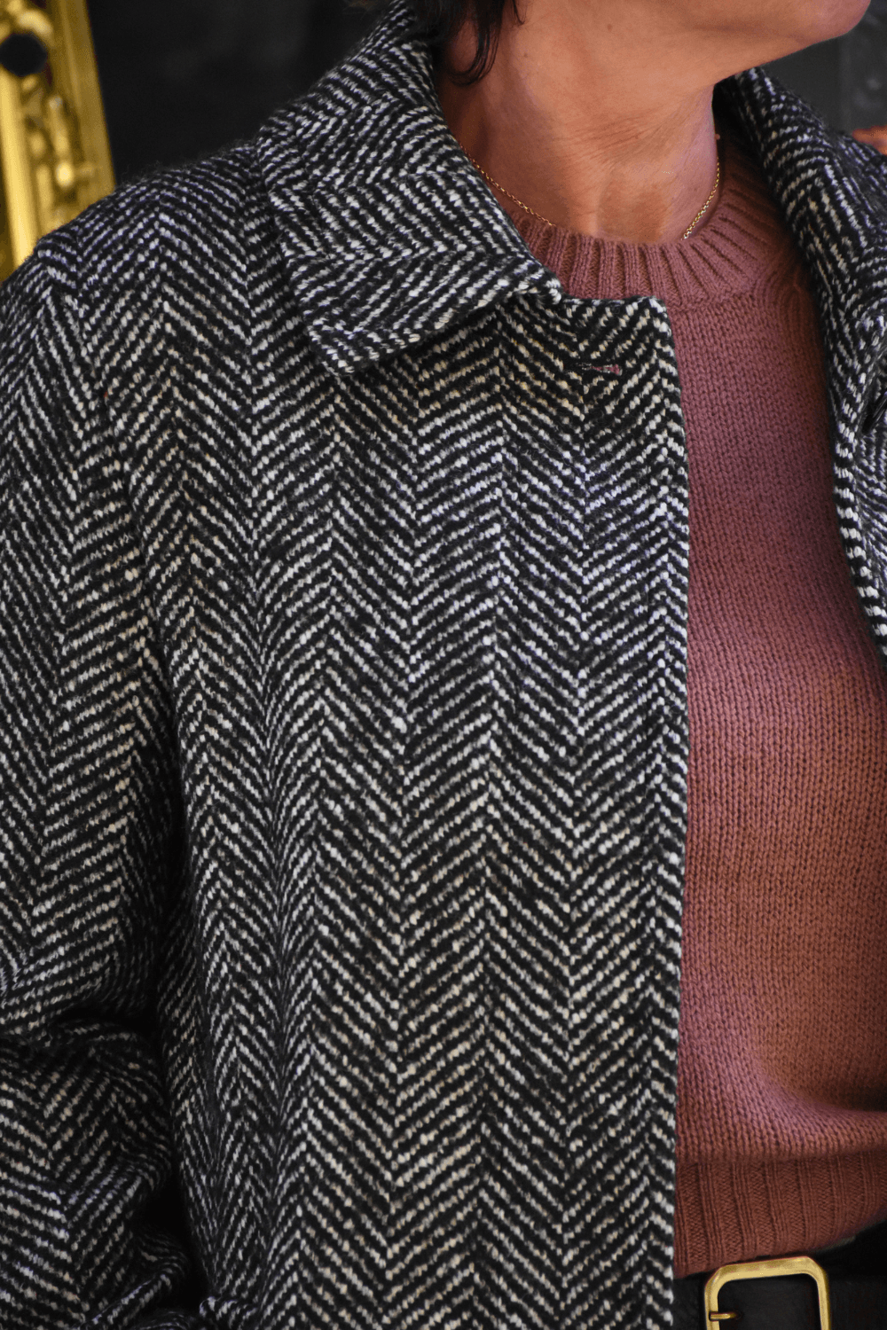Cappotto Jane Spigato