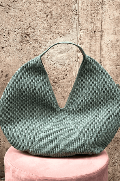 Borsa Noa Rafia Salvia