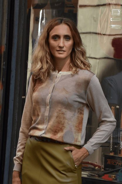 Cardigan Stampa