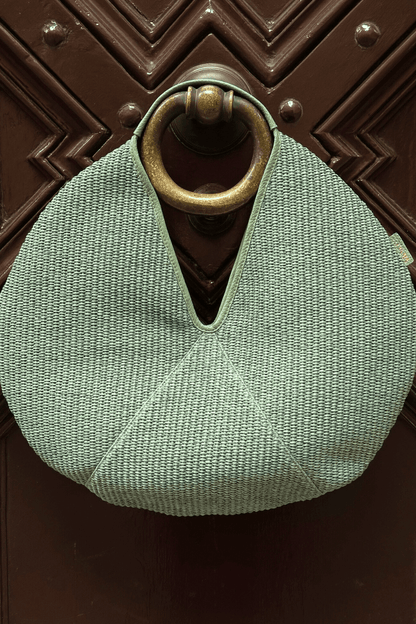 Borsa Noa Rafia Salvia