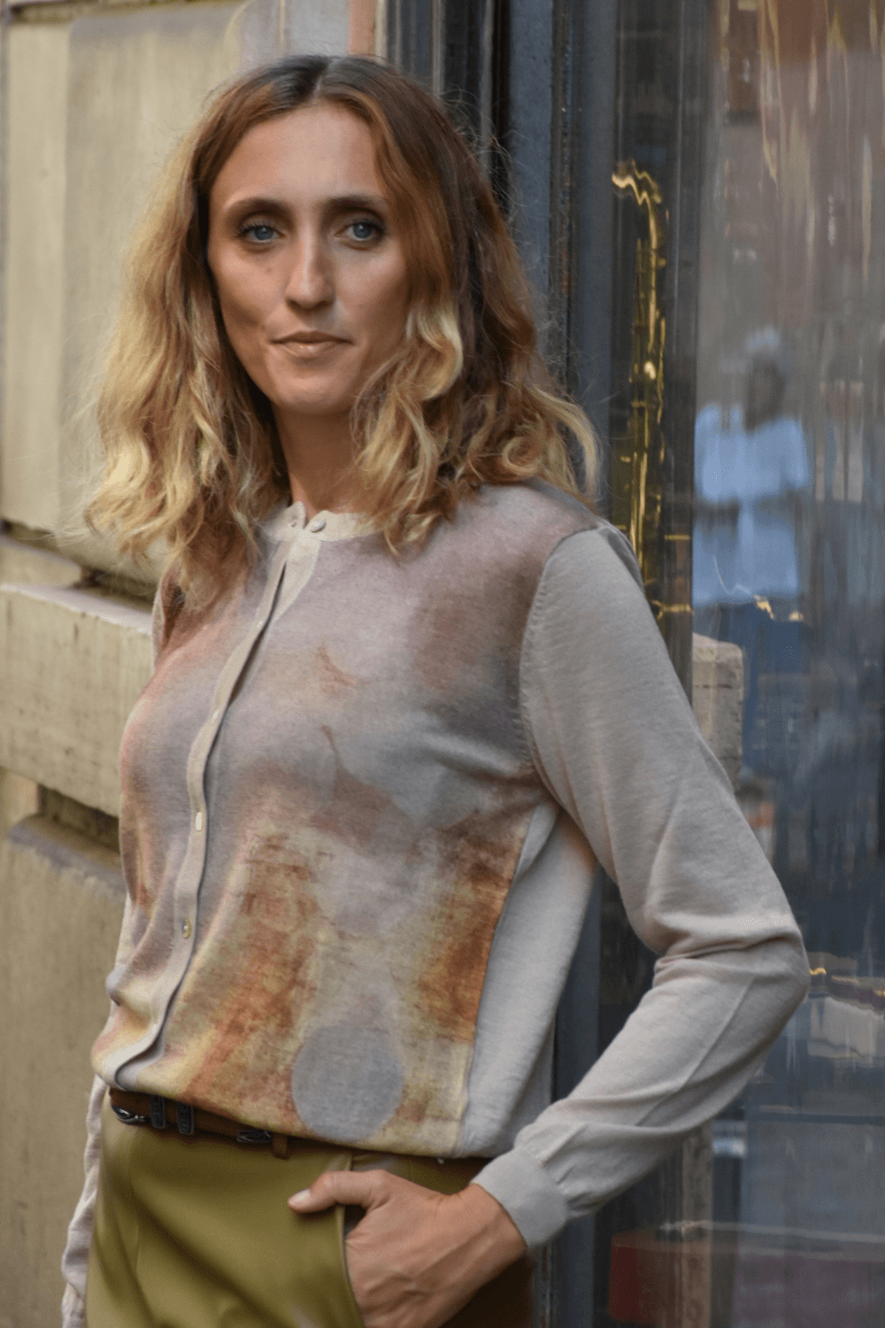 Cardigan Stampa