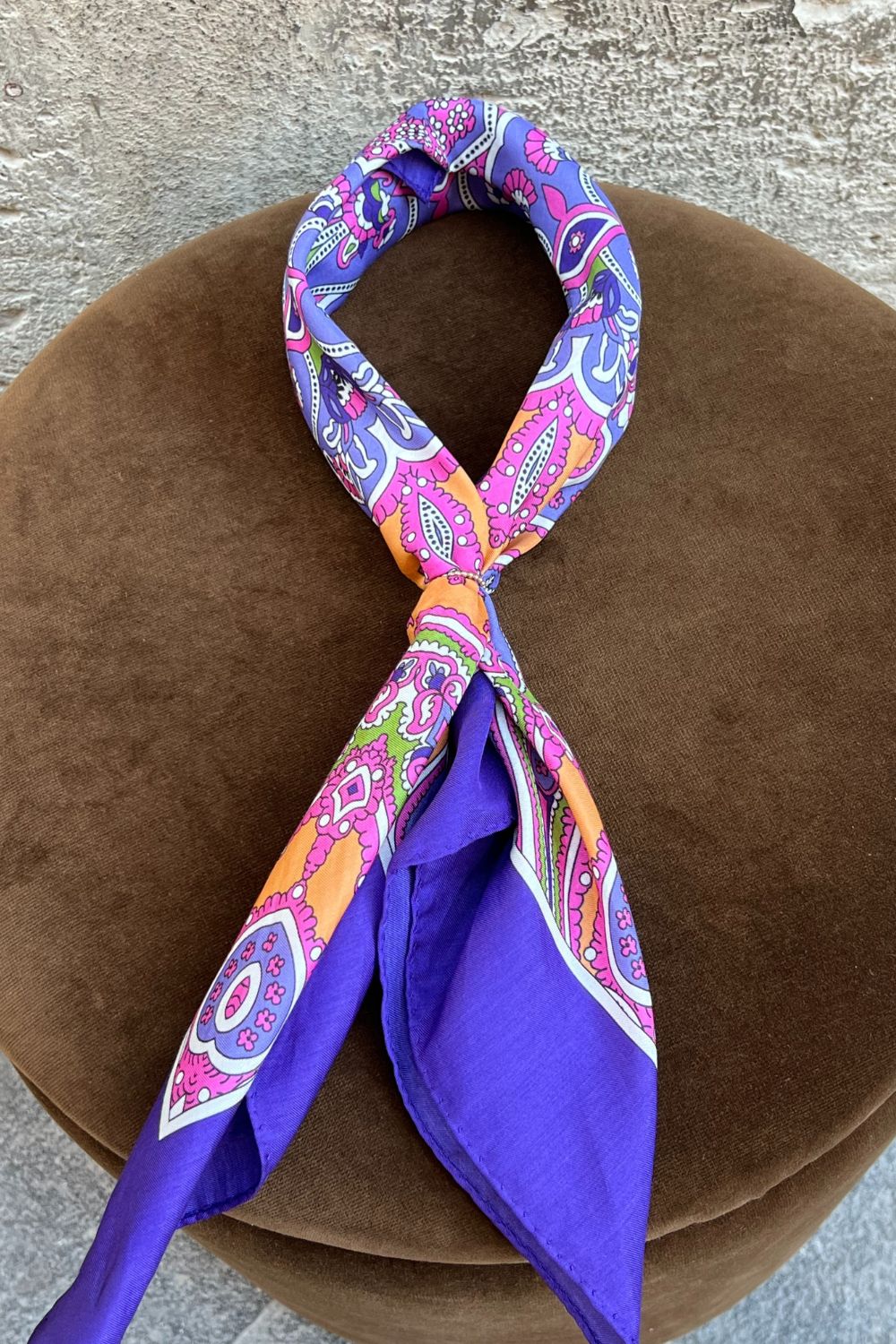 Bandana Seta e Cotone