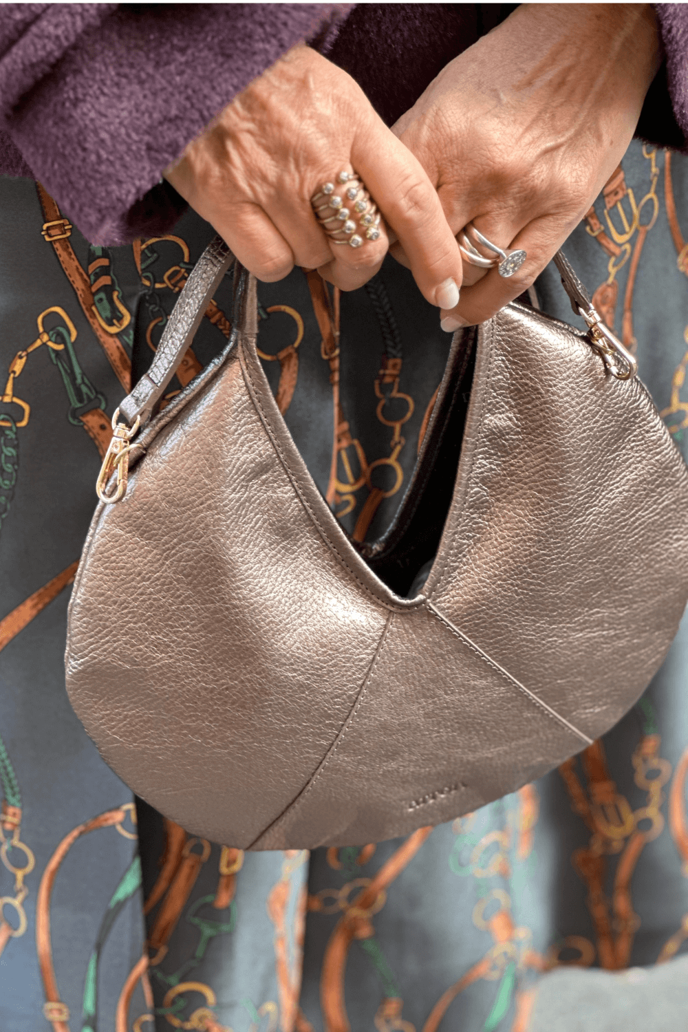 Borsa Noa Mini Bronzo