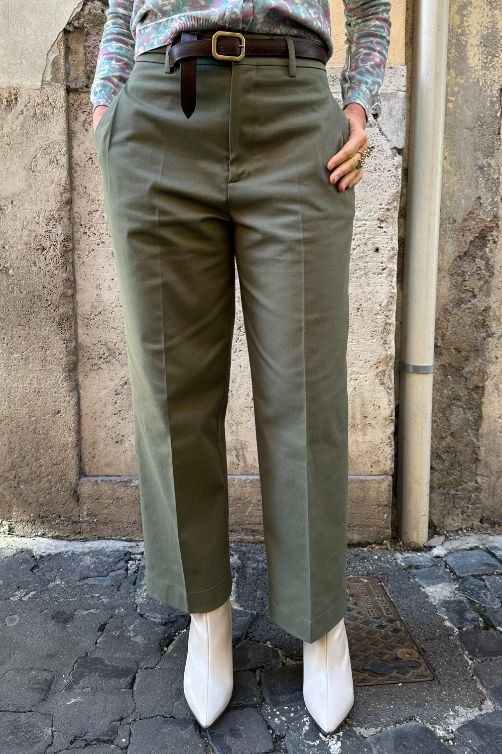 Pantaloni Serena Army