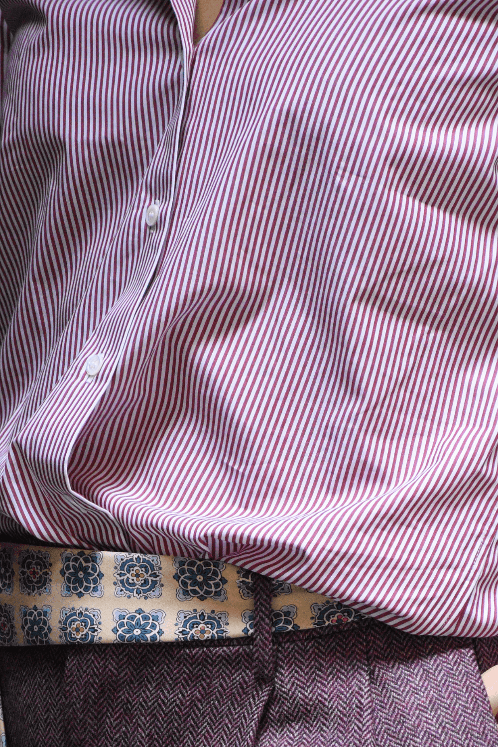 Camicia Cotone Righe