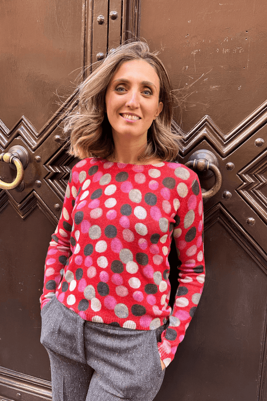 Maglia Cachemire Stampata