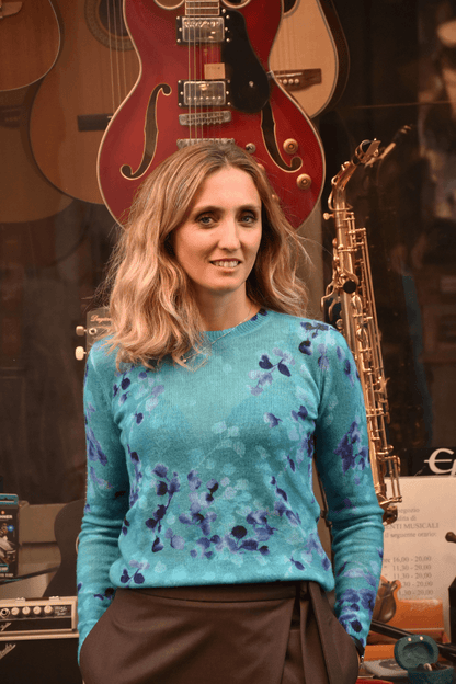 Maglia Cachemire Stampata