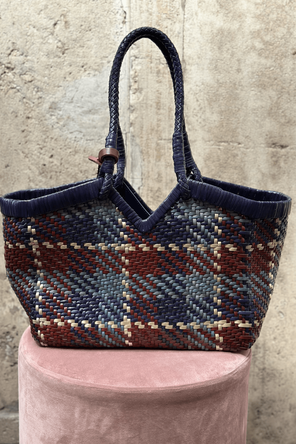 Borsa Crudelia Madras Navy