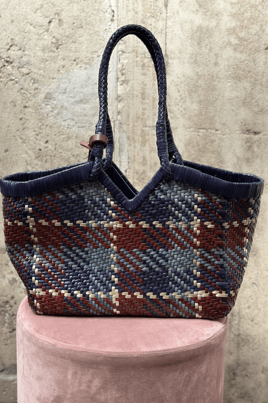 Borsa Crudelia Madras Navy