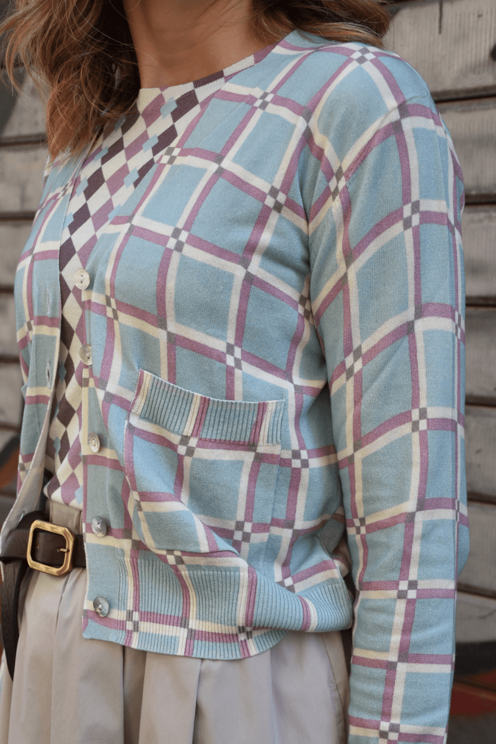 Cardigan Stampato